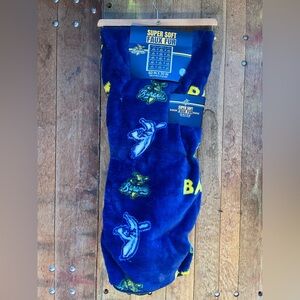 Savannah Bananas Plush Throw Blanket 60x70” NWT